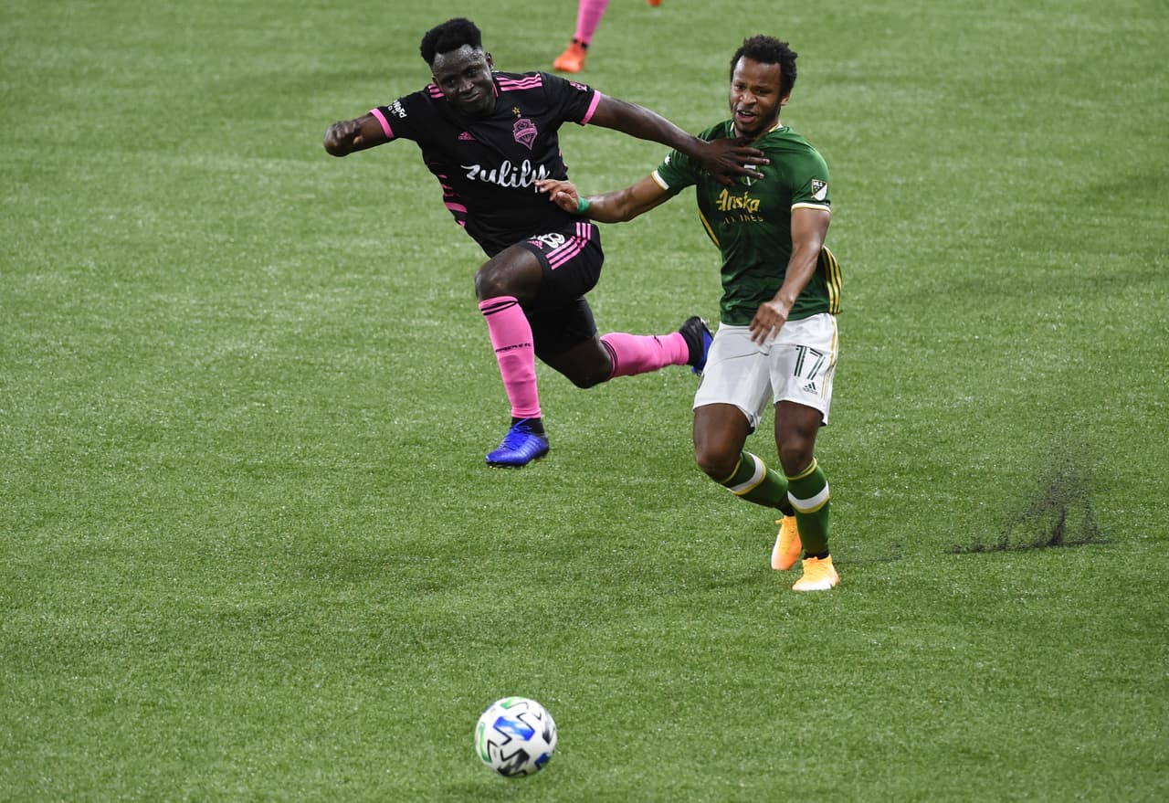 Raúl Ruidiaz y Jordan Morris se encargan de marcar para darle tres importantes puntos al Seattle Sounders .