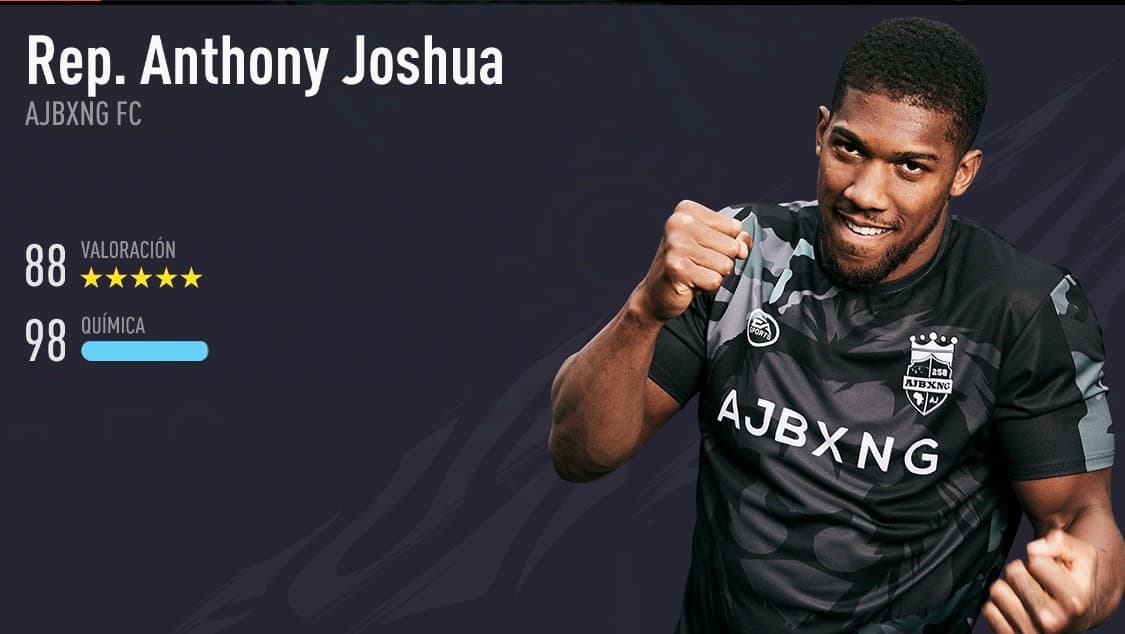 Cristiano sí, Messi no; el 11 de Anthony Joshua en FIFA21