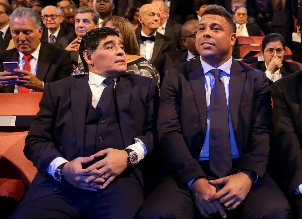 "No vemos un equipo de Argentina tan fuerte desde que estaba él, mi ídolo personal": Ronaldo Nazario.