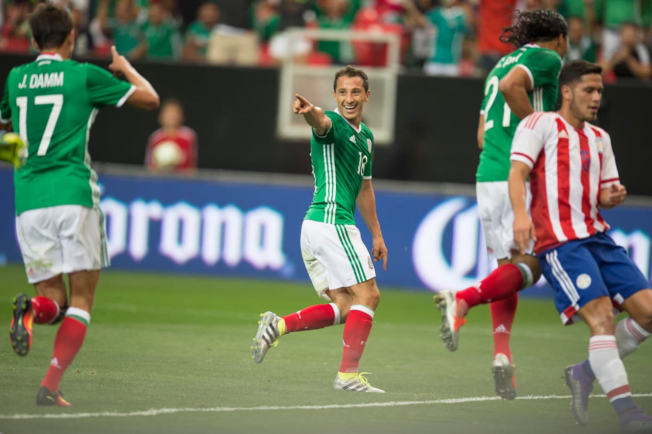 Un gol tempranero para darle la ventaja al 'Tri'.