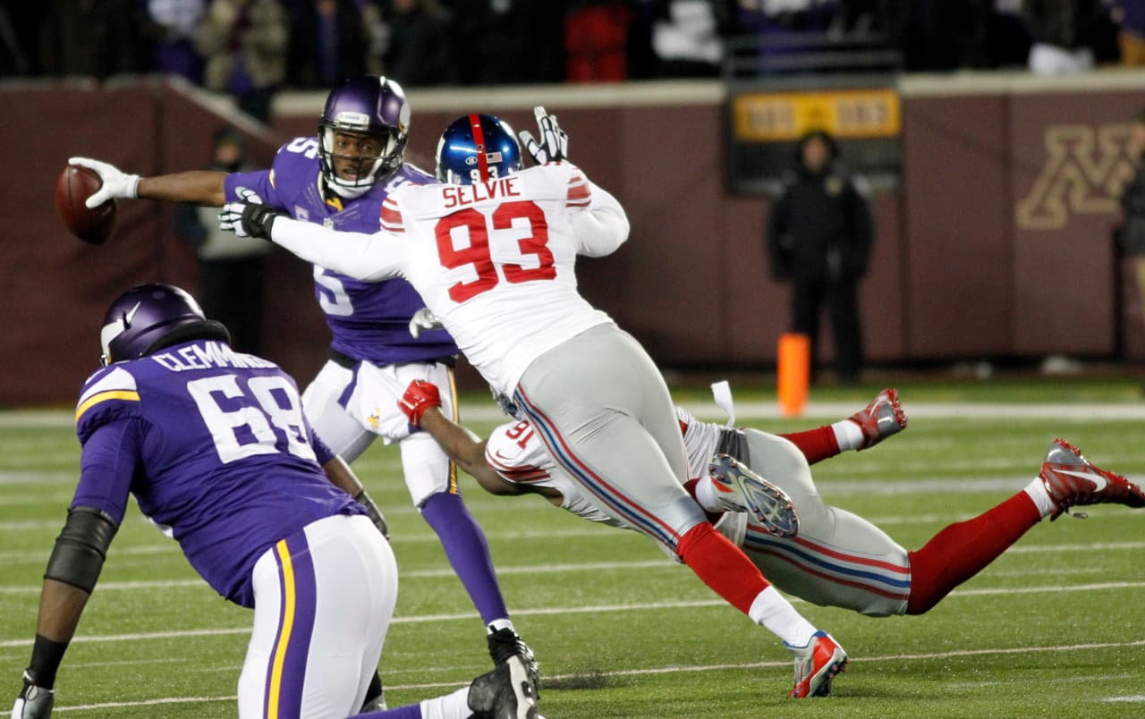 Los Vikings regresaron a los Playoffs desde el 2012 gracias a su victoria vs. Giants 49-17. Aquí las mejores tomas.