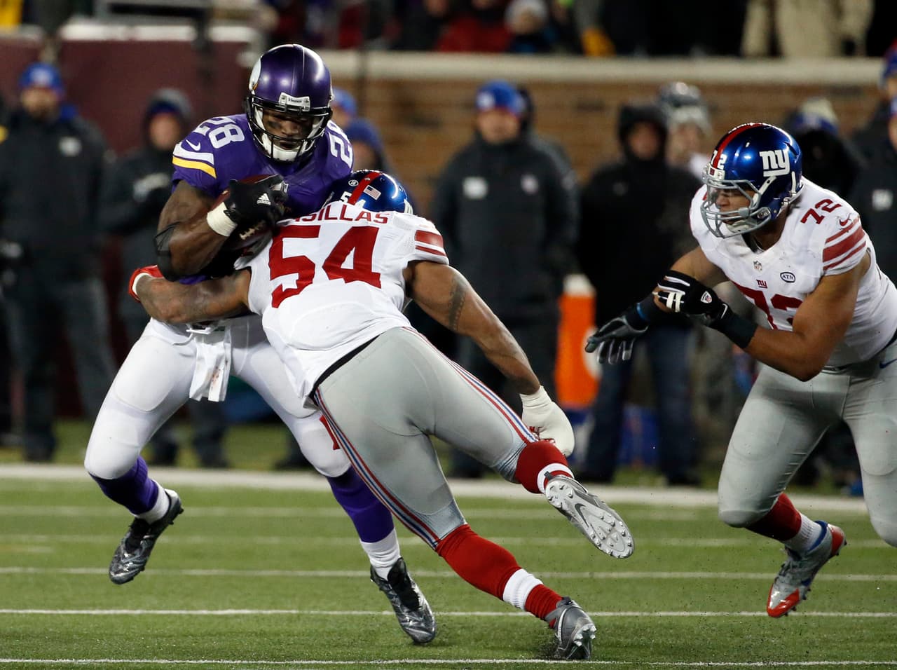 Los Vikings regresaron a los Playoffs desde el 2012 gracias a su victoria vs. Giants 49-17. Aquí las mejores tomas.