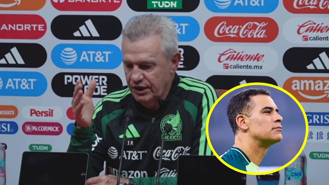 Javier Aguirre respalda totalmente a Rafael Márquez en el Tri