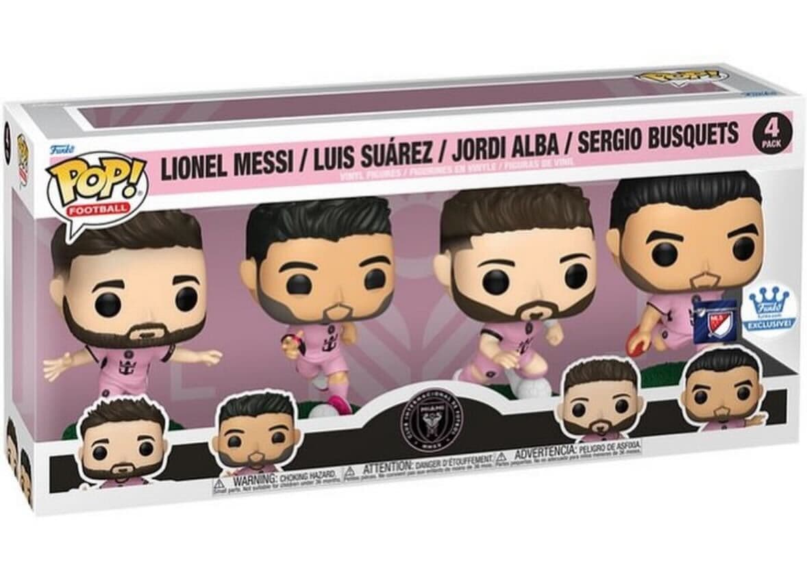 Funko lanzará figura de Messi con el Inter Miami.