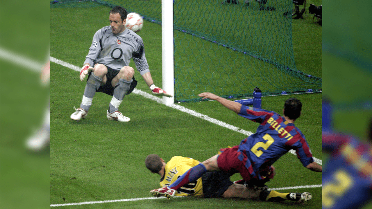 El tiro de Belletti fue tan potente que venció al guardameta.