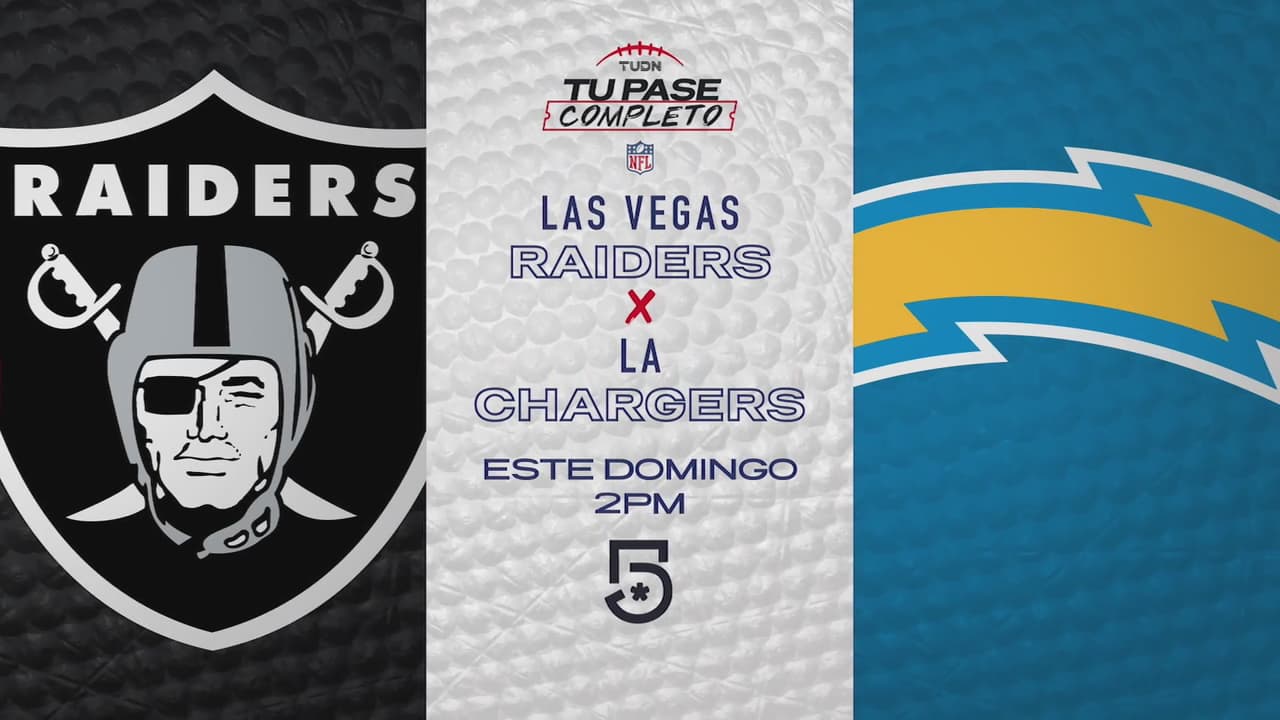 ¡Vuelve la NFL! Disfruta el Raiders vs. Chargers de la Semana 1
