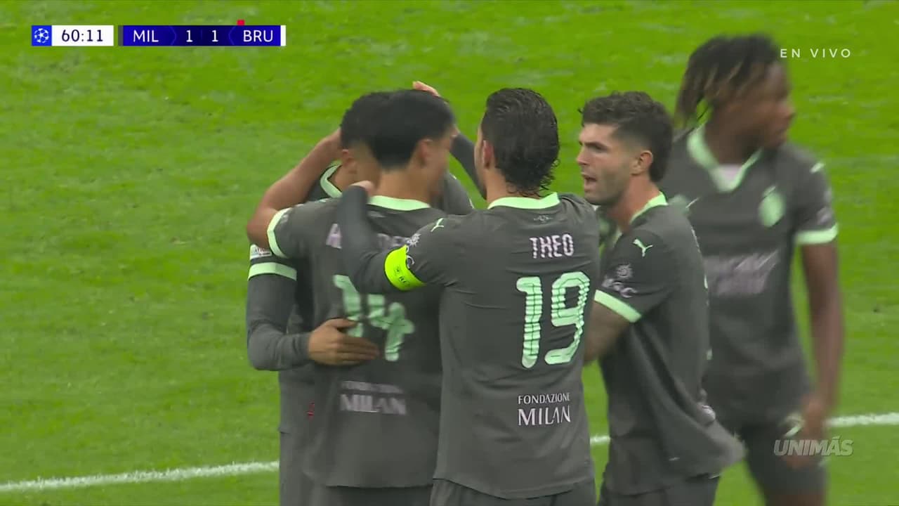 ¡Gol del Milan! Vuelve la ventaja para el equipo rossonero