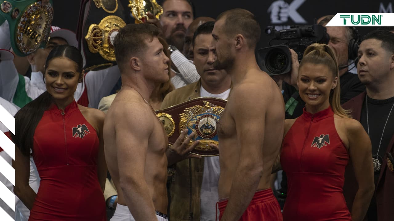 Kovalev con problemas en la báscula, Canelo en el límite