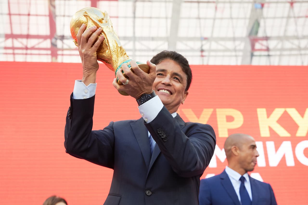 Bebeto alzó el Mundial en Estados Unidos 1994.