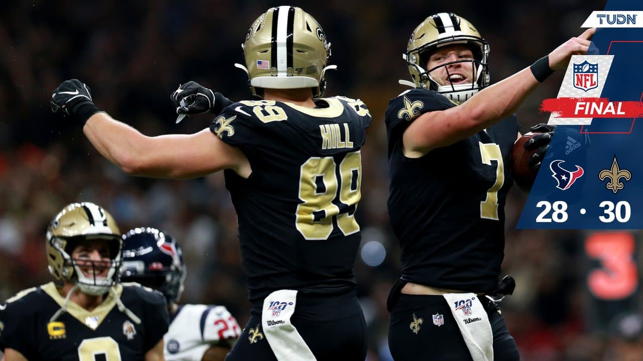New Orleans supera con el último aliento a Houston con gol de campo