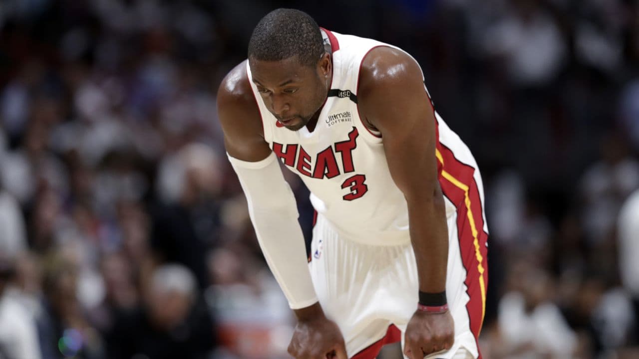 ¿El adiós de Dwyane Wade? Los 76ers liquidan al Heat en cinco juegos