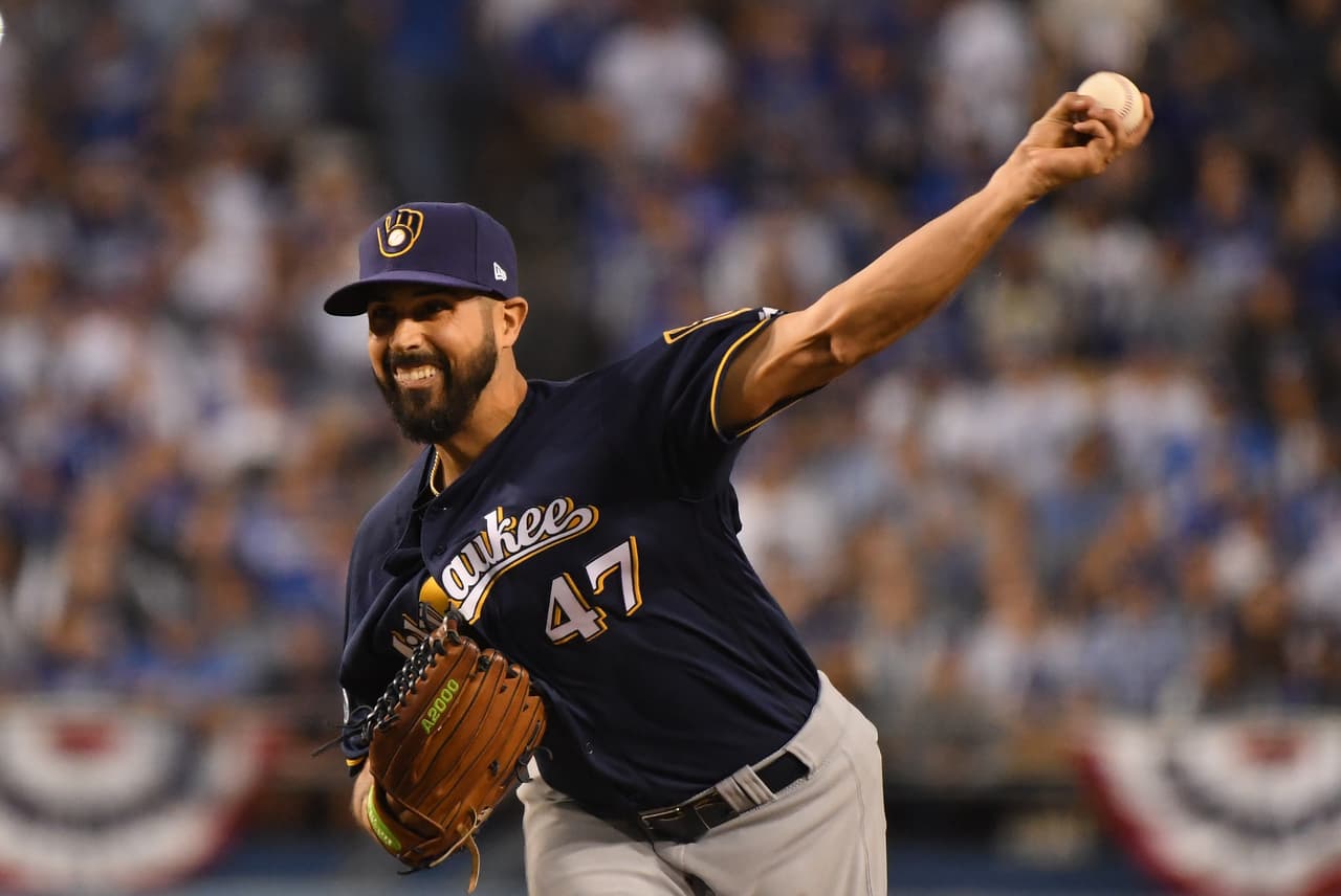 El zurdo jugó para Nationals y Brewers en 2018.