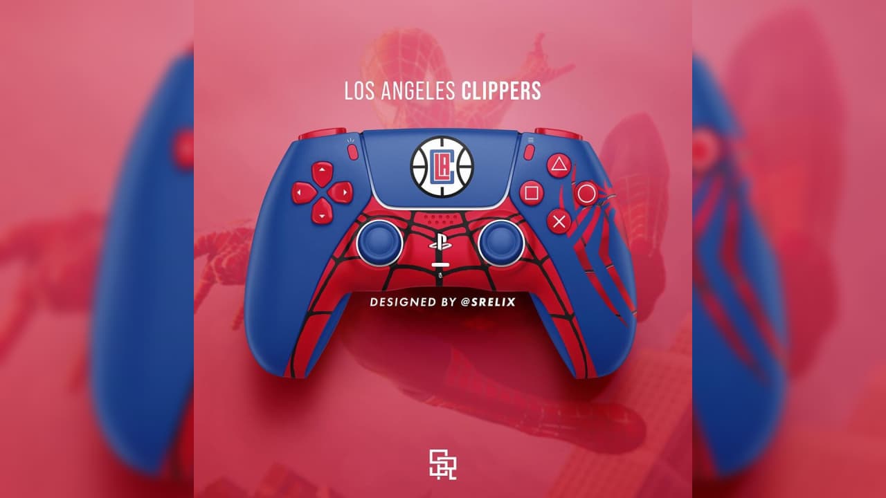 Los Angeles Clippers | El famoso artista gráfico, Mikey Halim, fusionó la NBA con los héroes y villanos de los diferentes universos para crear un nuevo concepto de controles para PlayStation 5 y Xbox X. El resultado es simplemente espectacular.