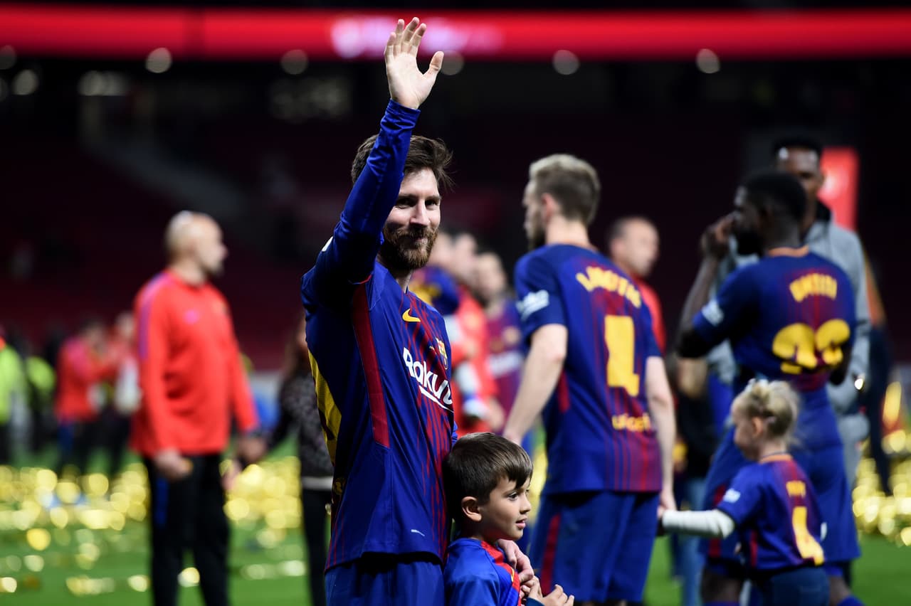 Messi felicita a la Selección Argentina de Basquetbol por llegar a la Final