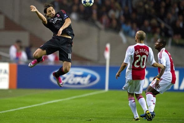 Pero el sueco Zlatan Ibrahimovic igualó para el 1-1 final.