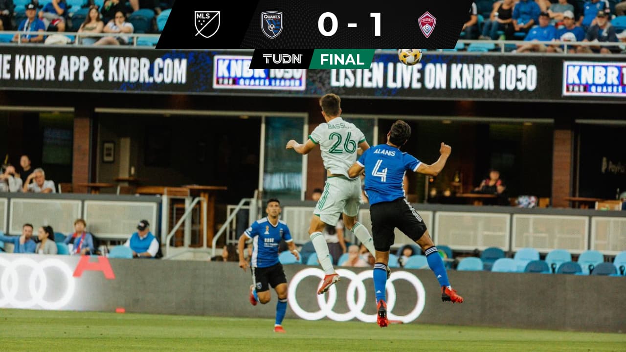 Cade Cowell perdona y Colorado sentencia de último minuto