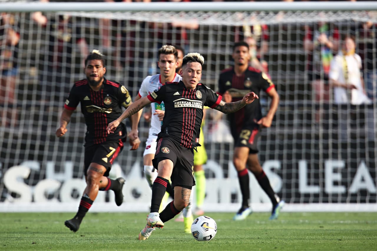 Atlanta United logra vencer por la mínima al Alajuelense, gracias a una anotación del mexicano Jurgen Damm en el minuto 90+1.