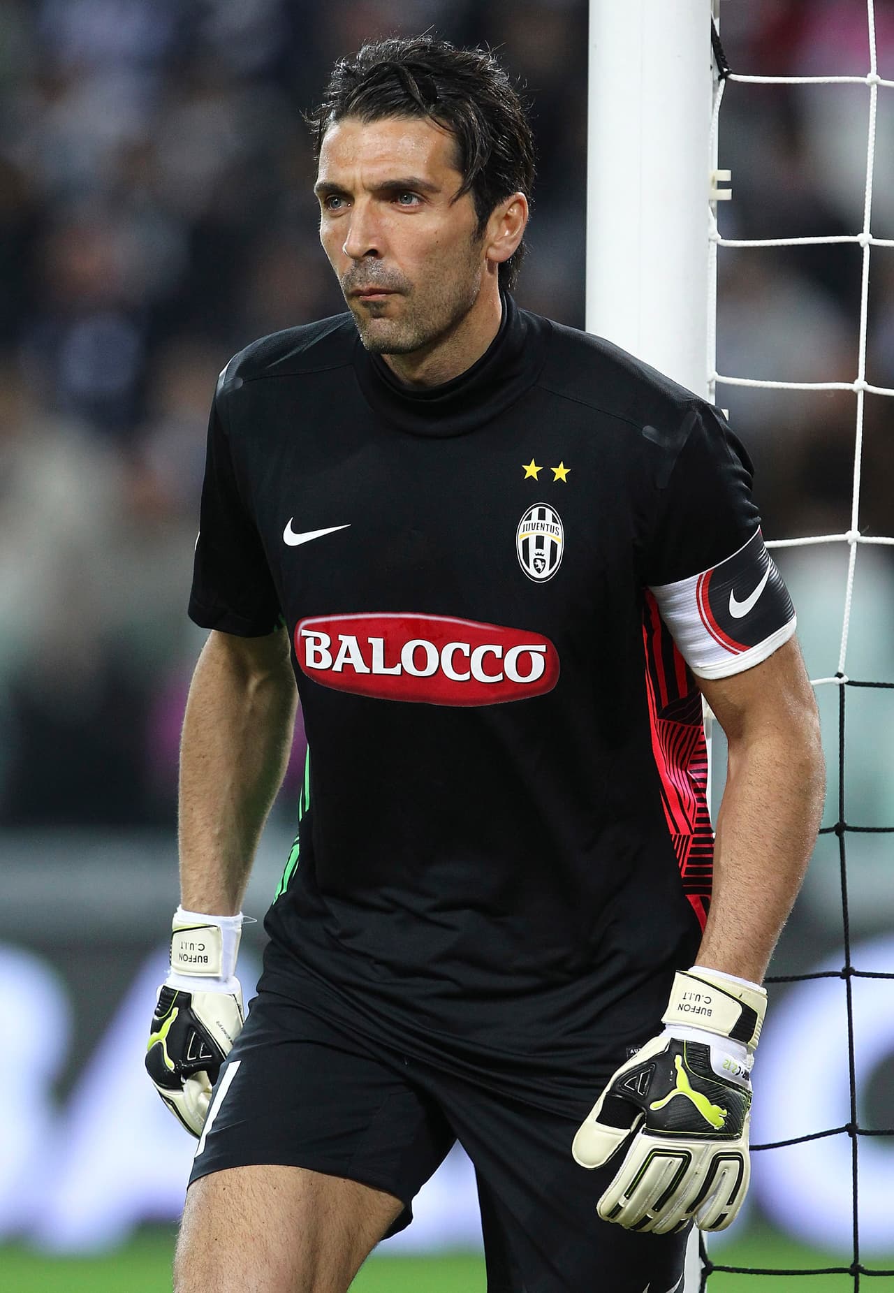 Gianluigi Buffon siempre se mantuvo avante contra el Napoli.