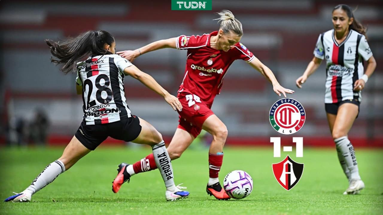 Resumen | Toluca rescata el empate en casa ante Atlas