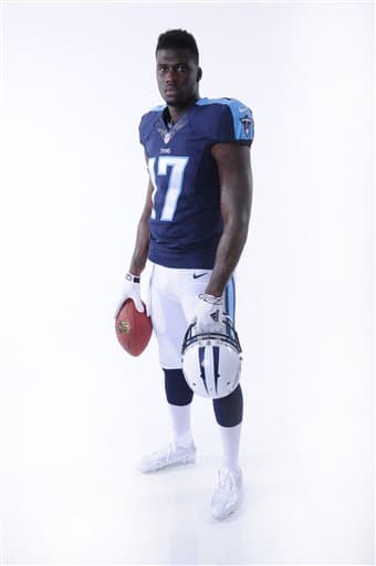 Checa las primeras fotos de la selección 40 global del Draft 2015, WR egresado de Missouri, con los Tennessee Titans (AP-NFL).