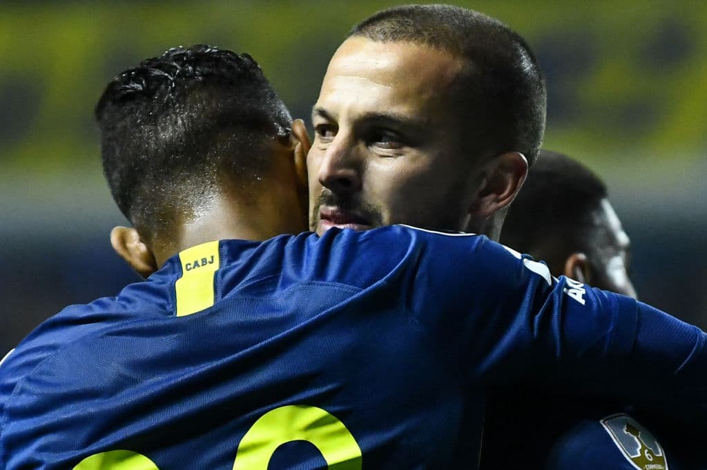 La emoción del que fuera dos veces campeón de la Liga de Campeones de Concacaf fue evidente, más cuando está tan cerca de la hazaña en la Libertadores.