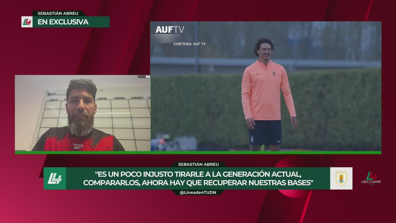 Abreu asegura que selección de Uruguay debe recuperar su ADN
