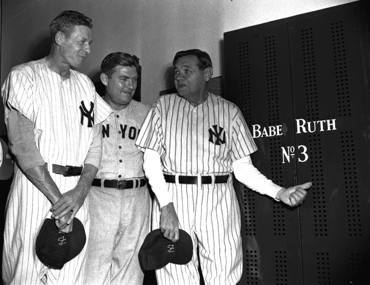 En 1948, los Yankees rinden homenaje a Babe Ruth y el 25 aniversario de la apertura del Yankee Stadium.