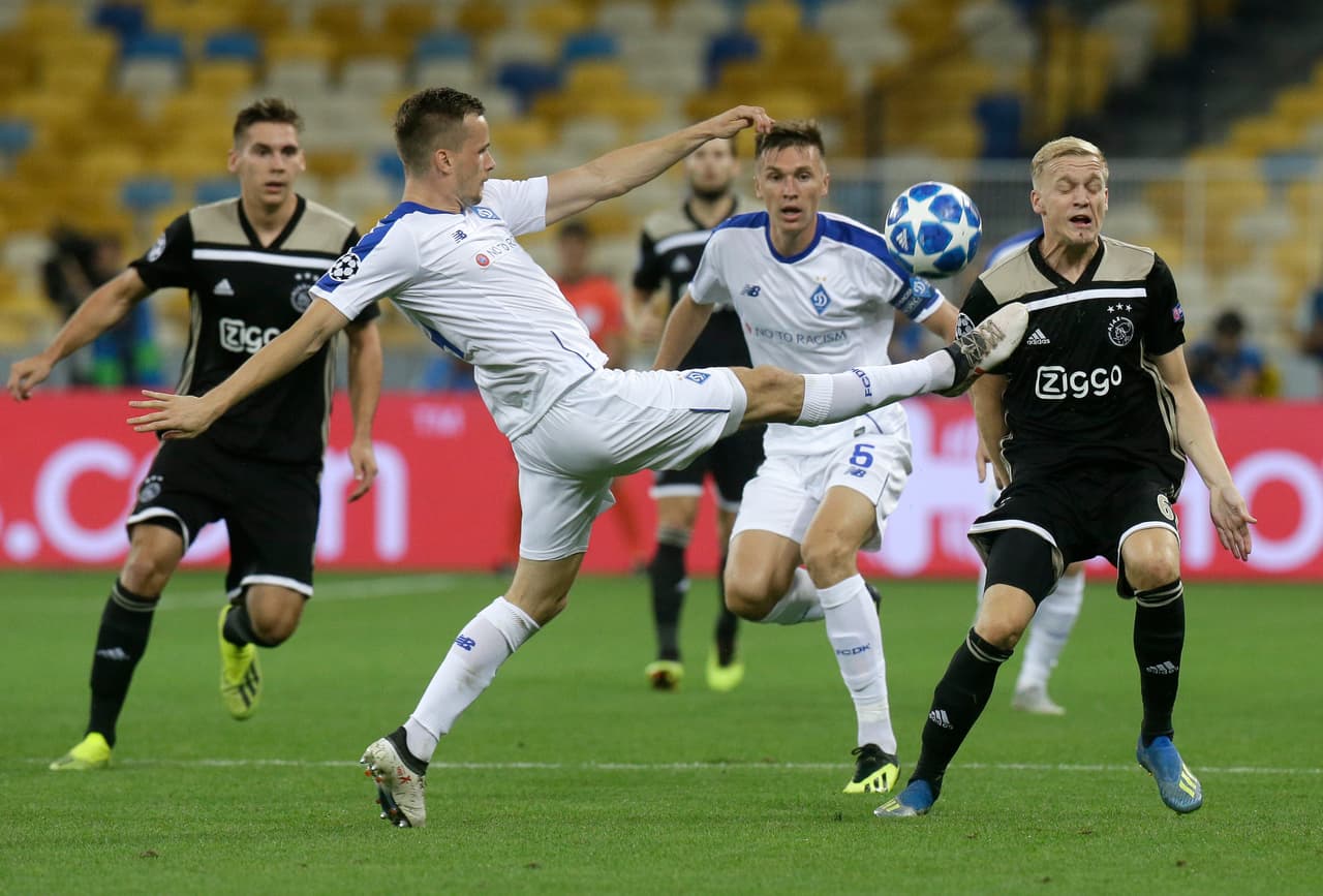 Durante el partido, aunque el trámite fue parejo, fue el visitante el que tuvo en un 54 por ciento el dominio. Al Dinamo le costó.