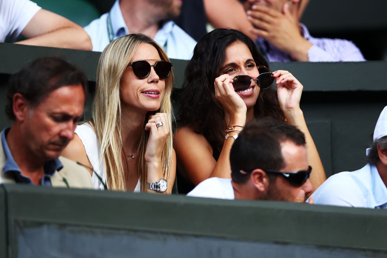 Claramente, las esposas de los protagonistas tampoco se pierden este importante torneo como Xisca Perello, la mujer de Rafael Nadal.