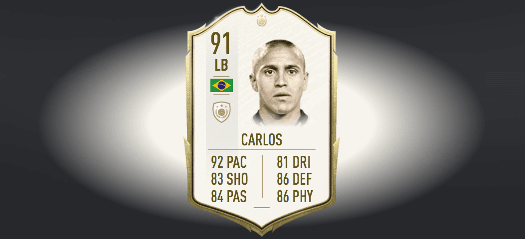 Roberto Carlos. El lateral que se comía la banda izquierda y brilló tanto con el Real Madrid.