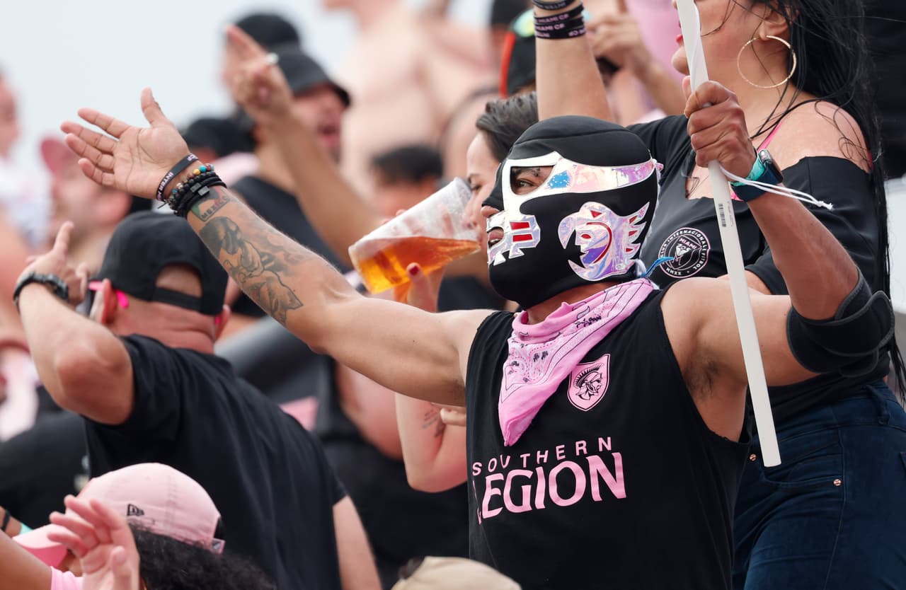 La pasión de los aficionados de Inter Miami no entiende de resultados y posiciones.
<br>