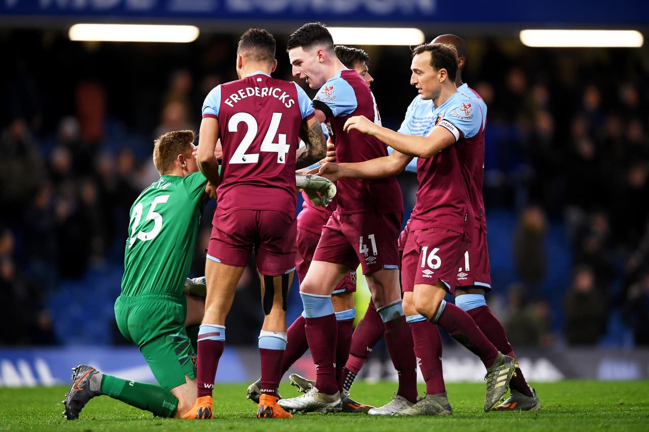 David Martin, tercer portero en la plantilla del West Ham, se convirtió en uno de los héroes de la victoria ante Chelsea por la Jornada 14 de la Premier League.