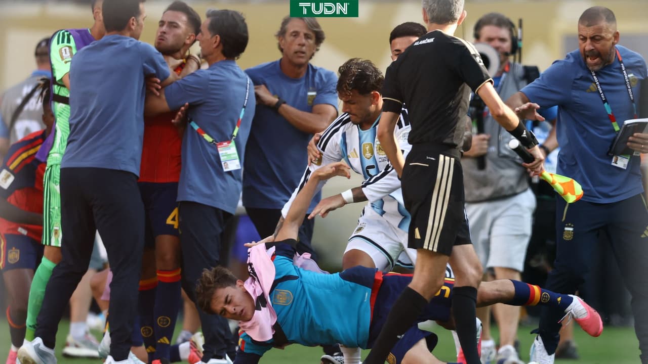 ¡No supo perder! Leandro Paredes arma bronca tras España vs. Argentina