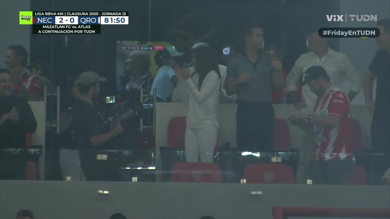 ¡Golazo de los Rayos! Alexis Peña anota y Eva Longoria festeja en grande