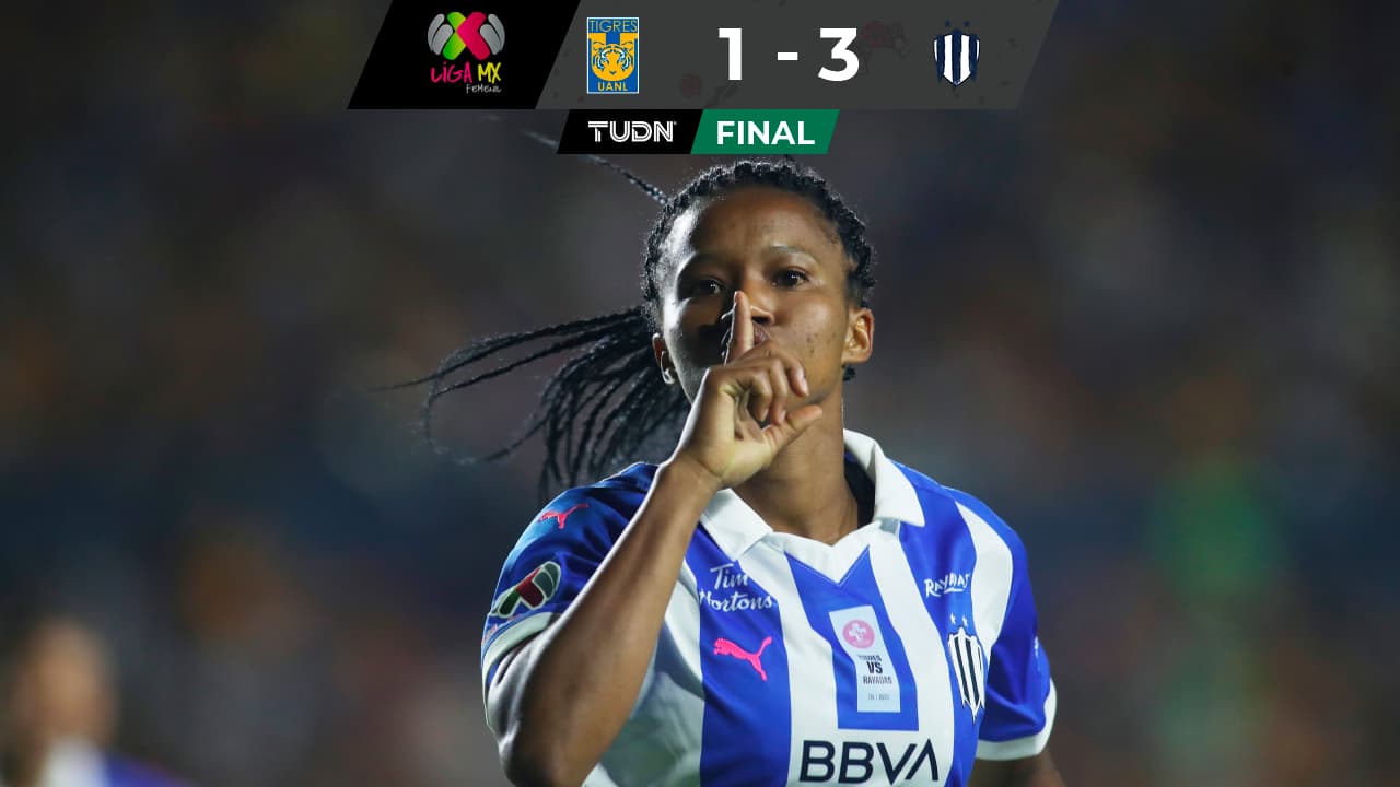 Rayadas remonta a Tigres en el Volcán y gana un polémico Clásico Regio