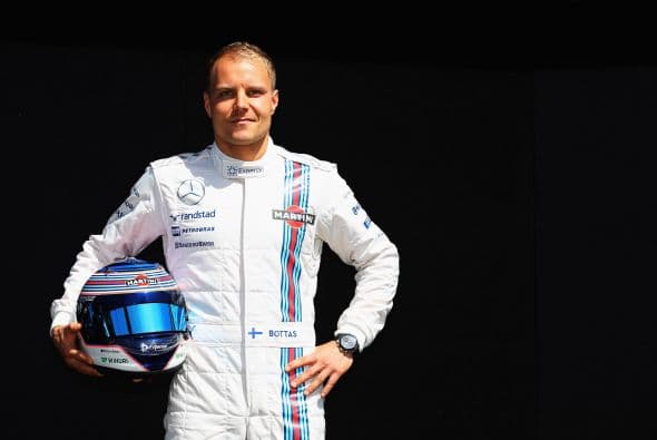 Valtteri Bottas nació en Finlandia y tiene 25 años.