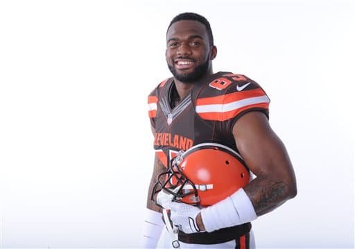 Mira las imágenes del WR egresado de Washington State y reclutado por los Browns, Vince Mayle (AP-NFL).