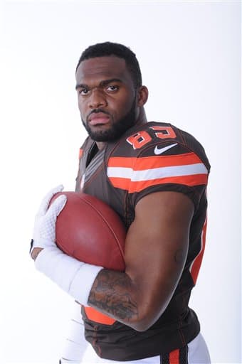 Mira las imágenes del WR egresado de Washington State y reclutado por los Browns, Vince Mayle (AP-NFL).