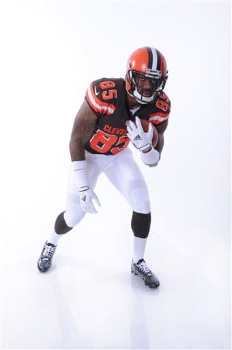 Mira las imágenes del WR egresado de Washington State y reclutado por los Browns, Vince Mayle (AP-NFL).