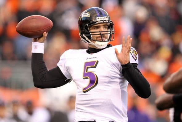 #30 Joe Flacco, Baltimore Ravens.