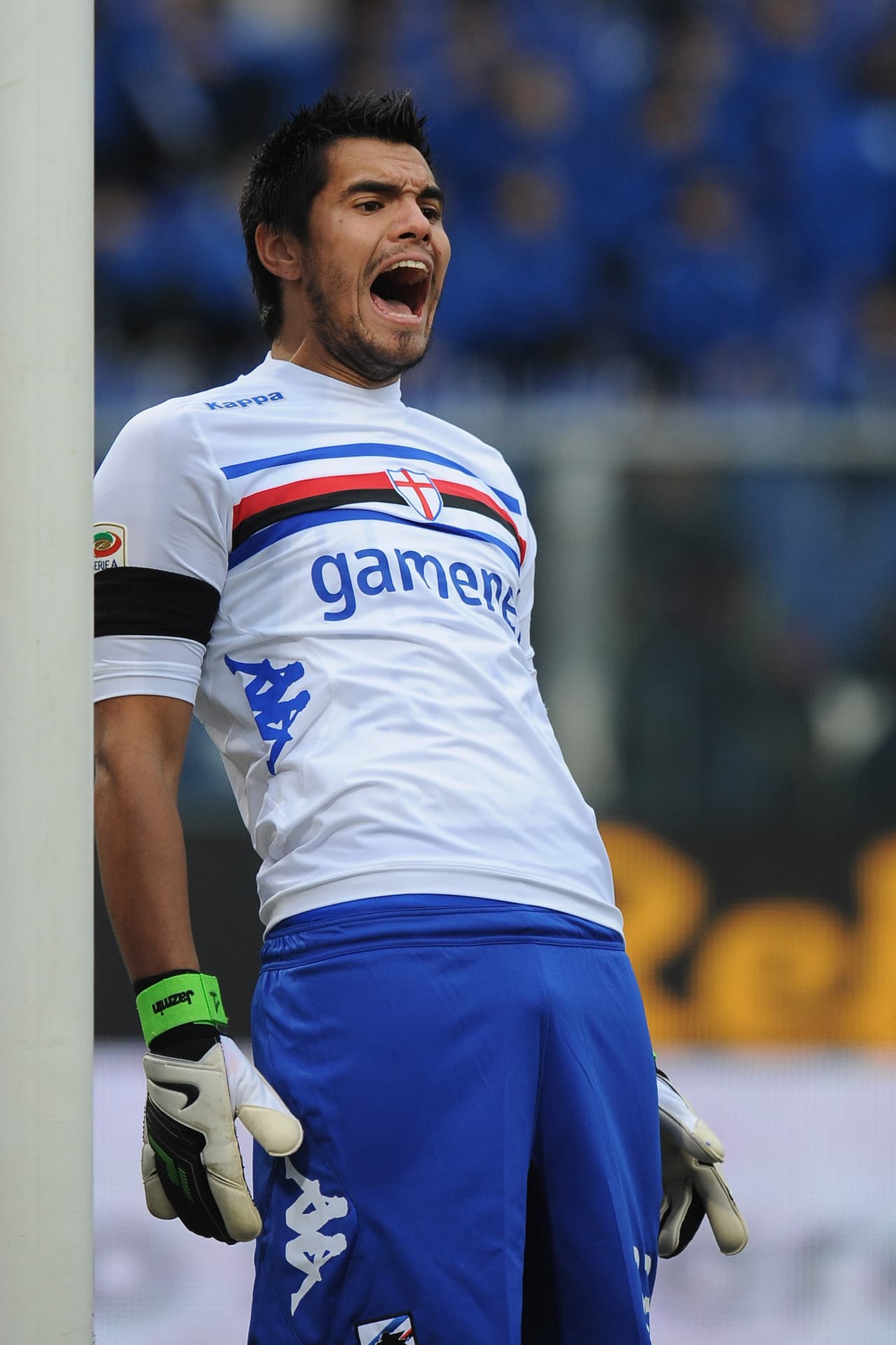 Desafortunadamente, Romero tuvo un paso fugaz por Italia con la Sampdoria de Génova.