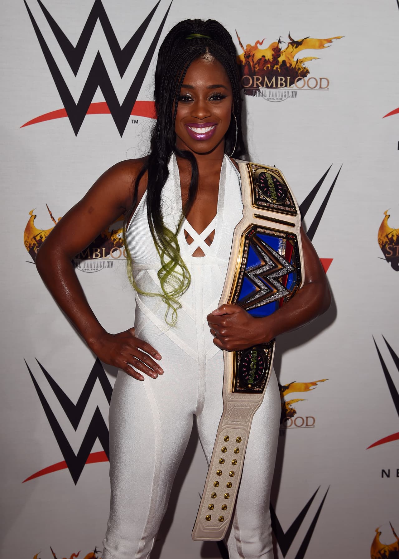 Naomi, excampeona de la WWE y pareja del luchador Jimmy Uso.