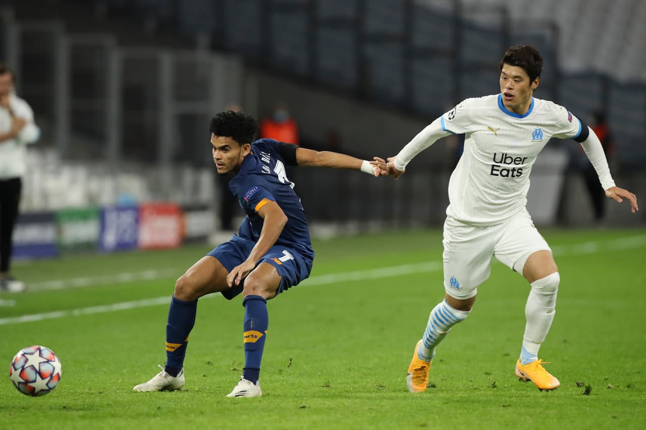 El Porto consigue importante triunfo de 0-2 sobre el Olympique de Marseille y confirma su segundo lugar en el grupo C por detrás del Manchester City.