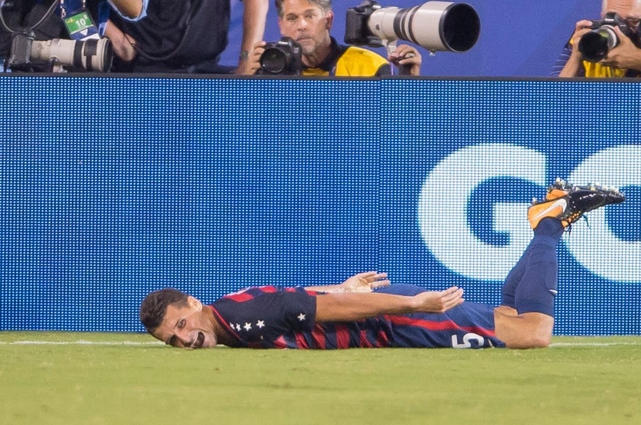 Primer gol del defensa del Nottingham Forest de Inglaterra en esta edición de la Copa Oro.