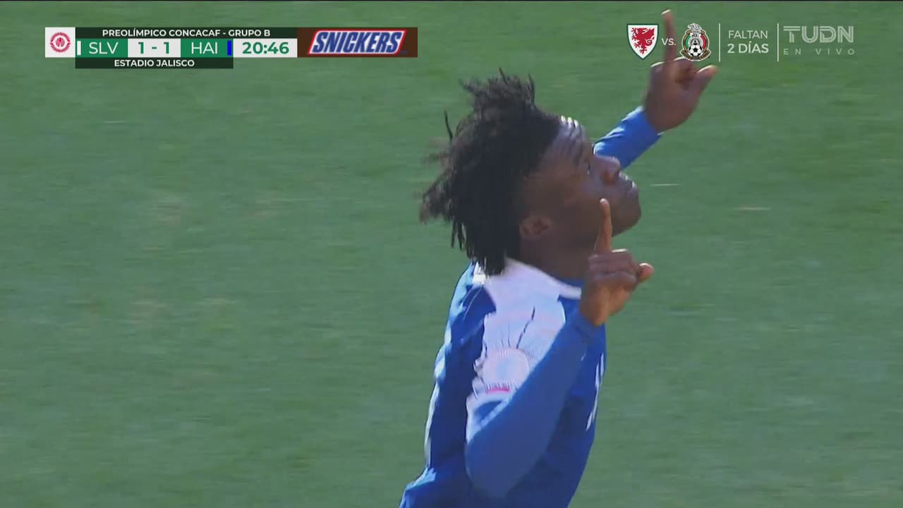 El exceso de confianza: Haití iguala 1-1 por error en La Selecta