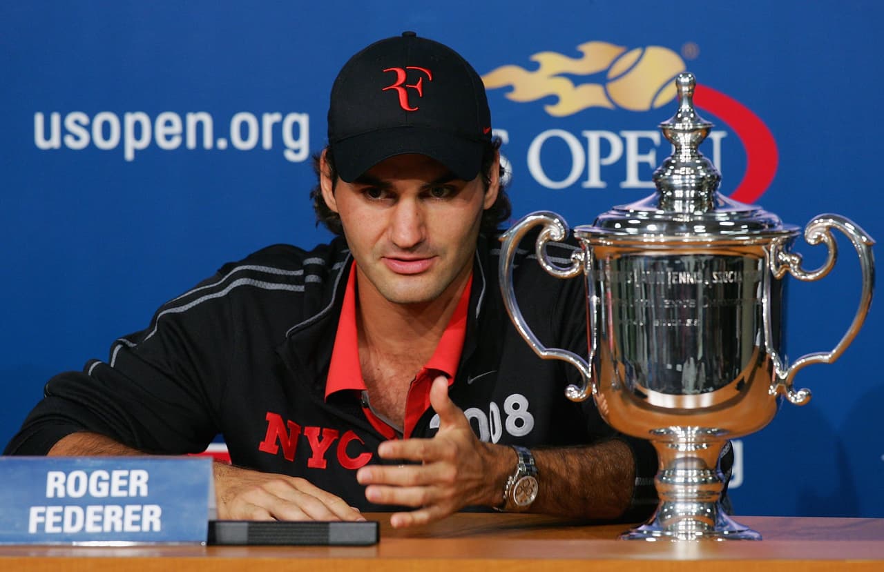 Están por cumplirse 10 años desde la última vez que Federer se coronó en Flushing Meadows. Fue en 2008 cuando logró ganar su quinto US Open y por el momento el último.