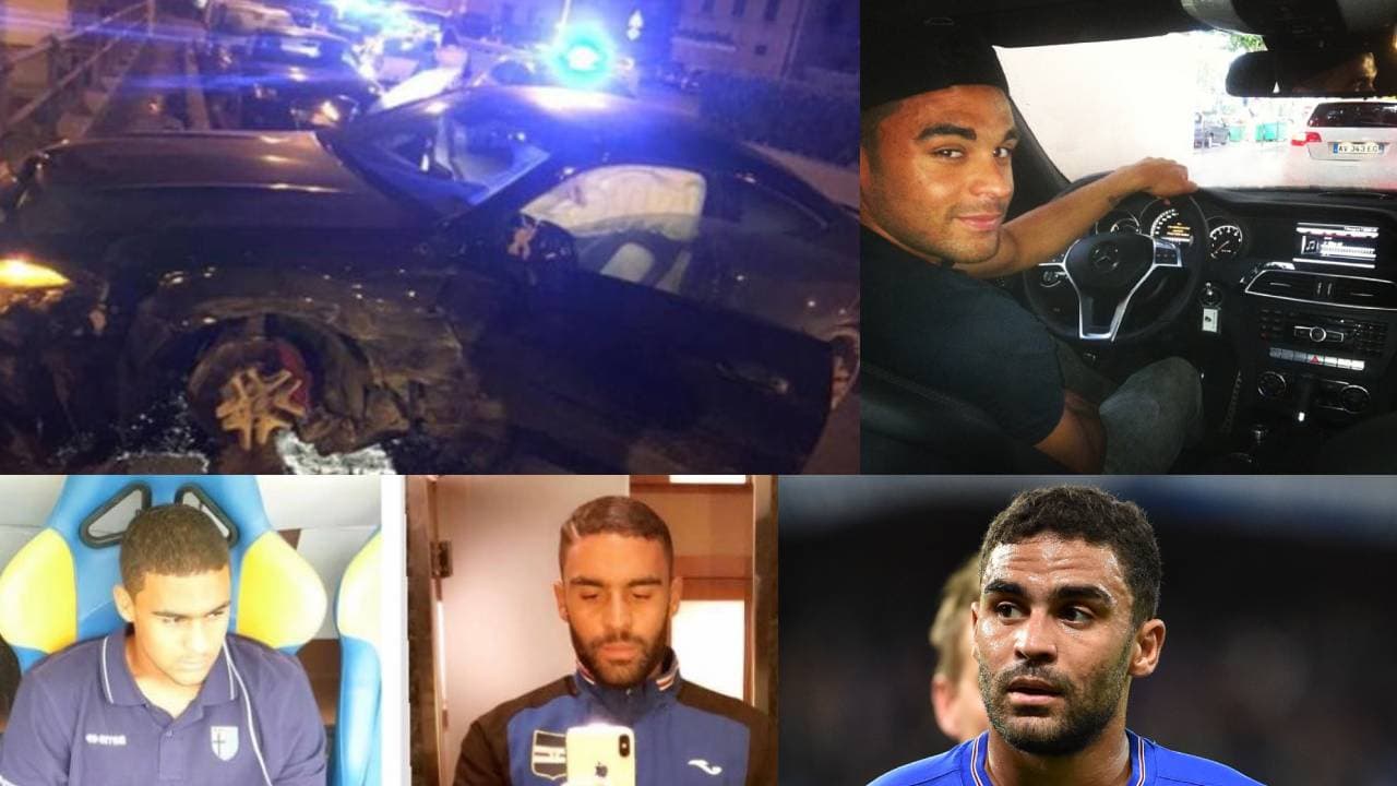 ¡Rápido y culposo! Futbolista ebrio huye de control policíaco y más adelante choca