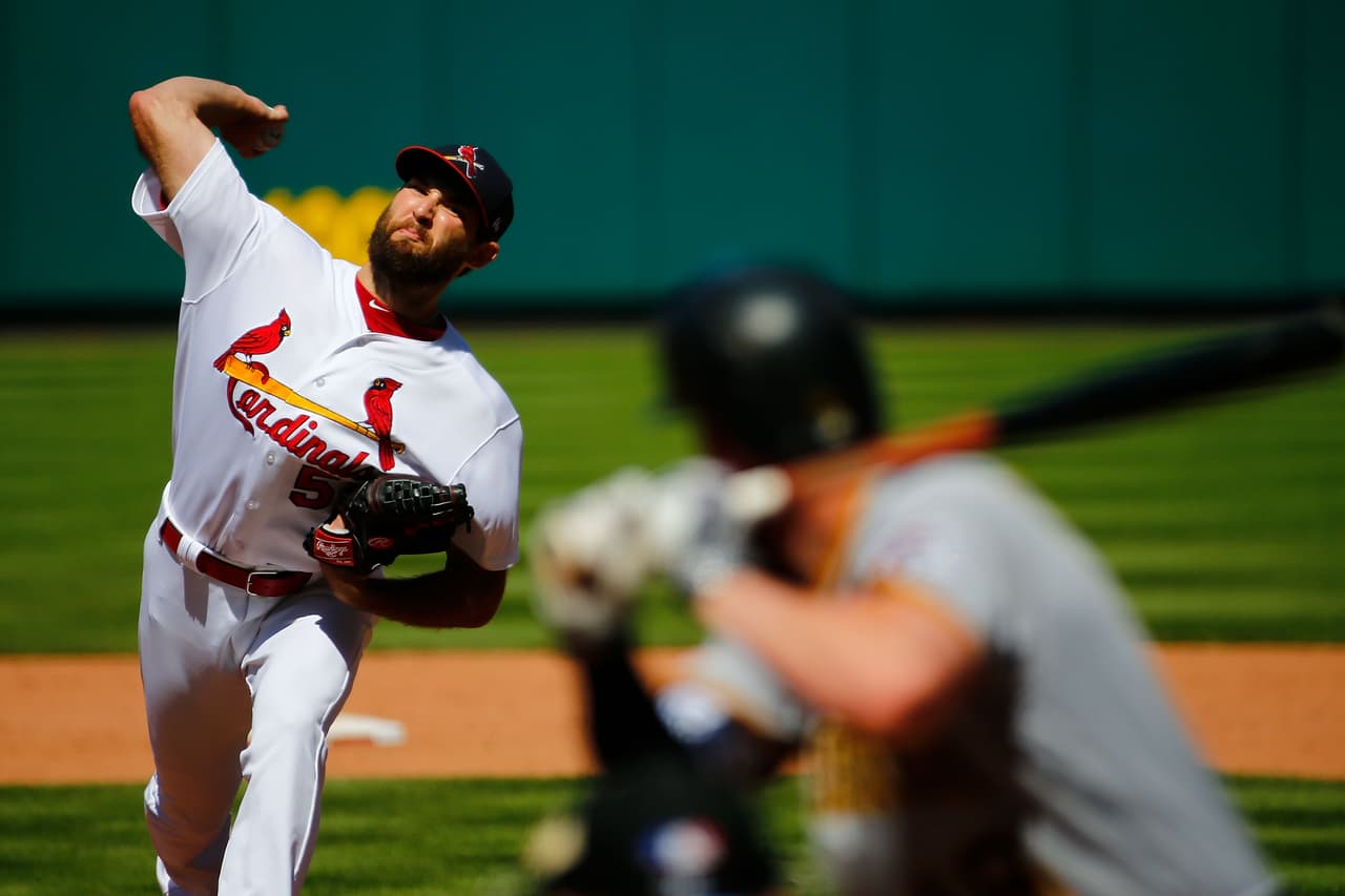 Michael Wacha de St. Louis se quedó a tres outs del 'no hitter'