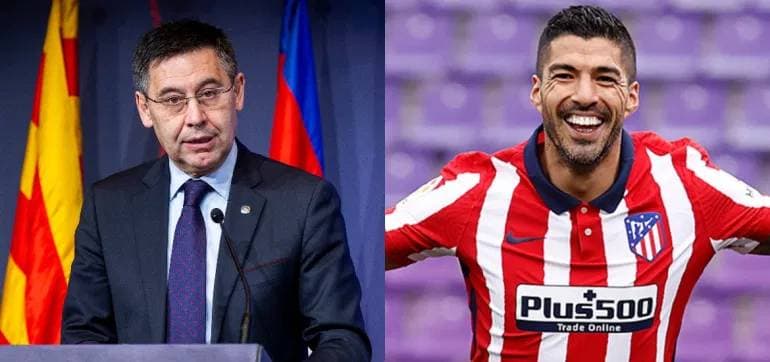 Luis Suárez estuvo a punto presumirle el campeonato a Bartomeu