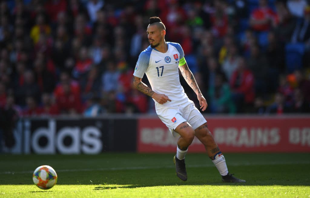 Eslovaquia | Marek Hamsik (DL Pro) es el máximo goleador de todos los tiempos del representativo.